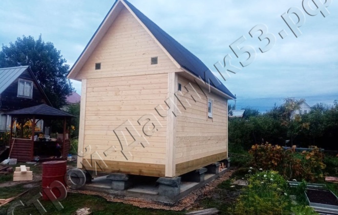 3 Брусовая баня 6×3, 18 м², Московская область, Деревня Любаново (4)